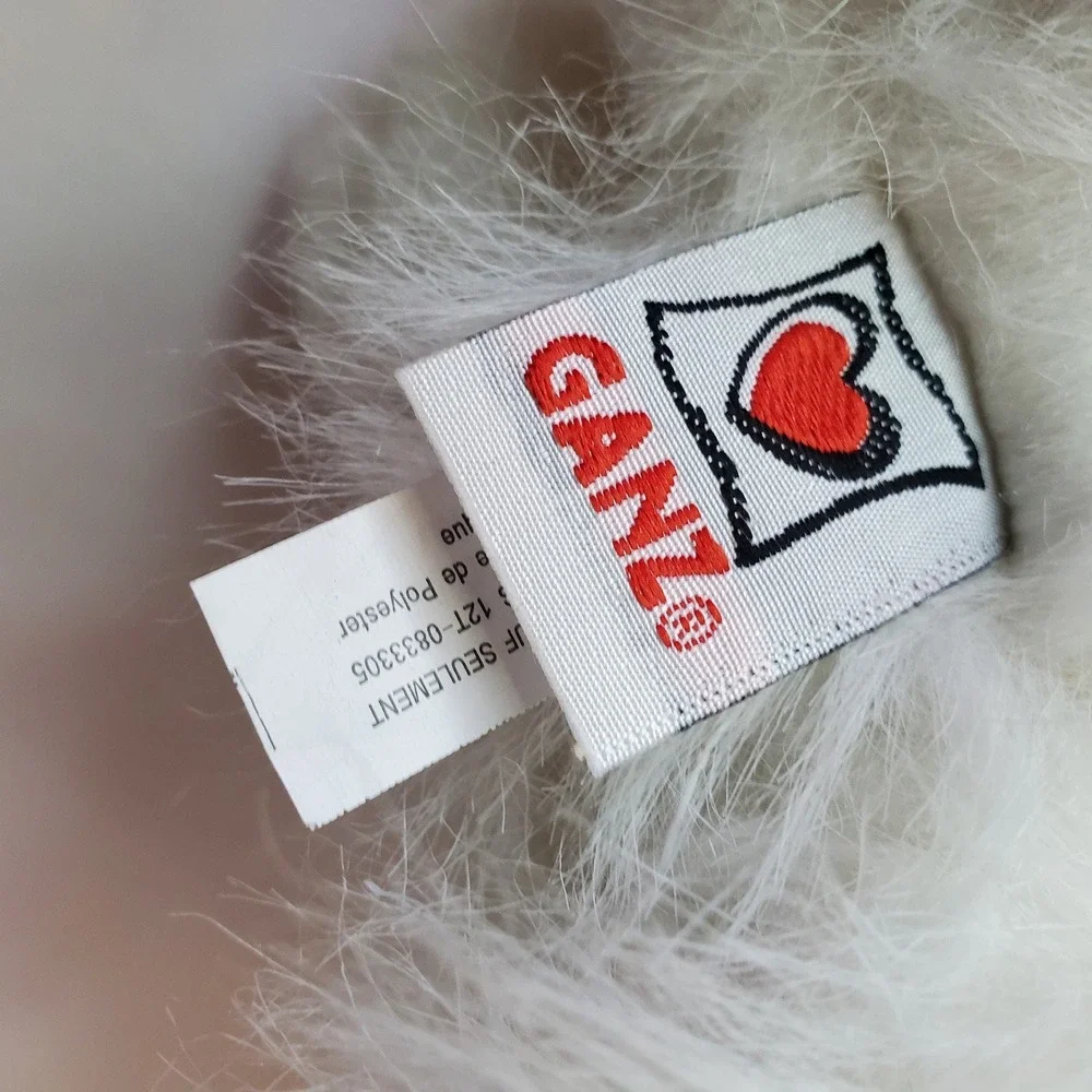 Ganz Webkinz‎ White Samoyed Dog HM176 Plush Stuffed Animal 8